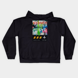 Sydney airport Kids Hoodie